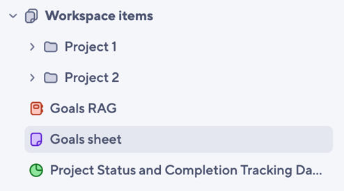 Smartsheet-workspace-with-control-center-projects-example